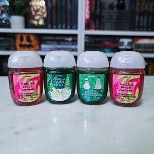 BATH AND BODY WORKS Hand sanitizers - set of 4